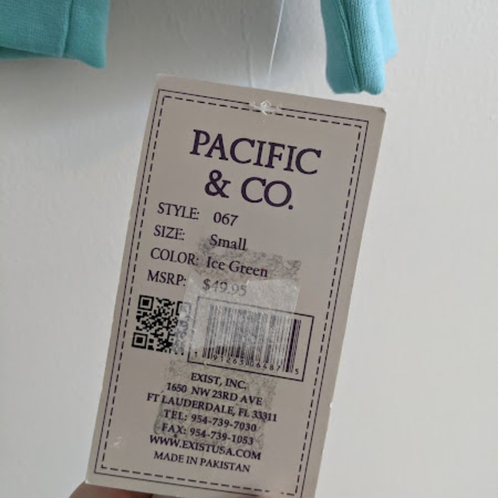 NWT Pacific & Co Ice Green 2020 1 Star Size S - Picture 5 of 8